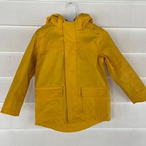 Mini Rebel Yellow Hooded Raincoat 24-36 months
